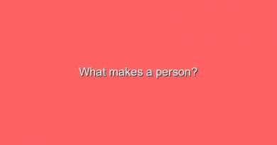 what makes a person 8354