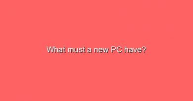 what must a new pc have 10972