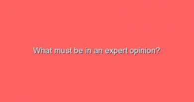what must be in an expert opinion 6036
