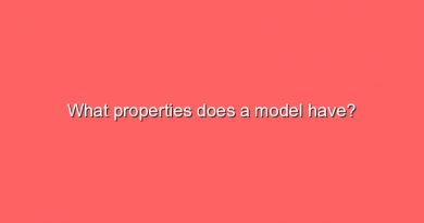 what properties does a model have 8822