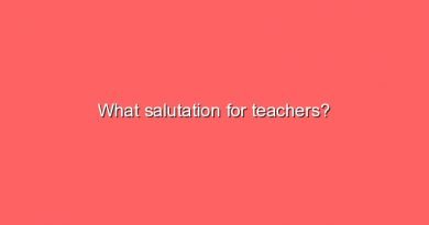 what salutation for teachers 11202