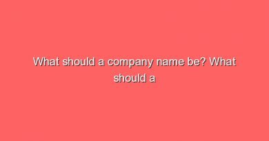 what should a company name be what should a company name be 9388