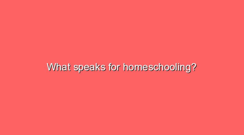 what speaks for homeschooling 8650