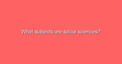 what subjects are social sciences 11503