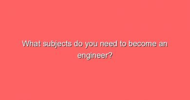 what subjects do you need to become an engineer 9902
