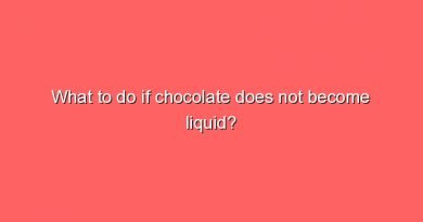 what to do if chocolate does not become liquid 11384