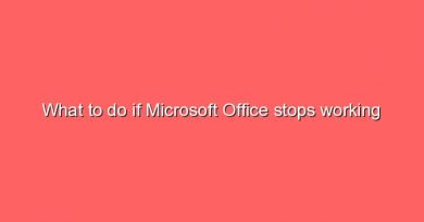 what to do if microsoft office stops working 5517