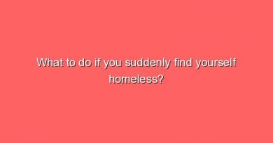 what to do if you suddenly find yourself homeless 8898