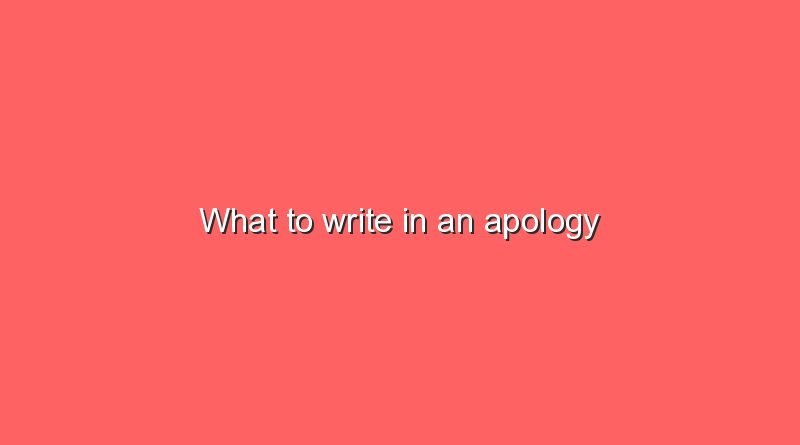 what to write in an apology 8419