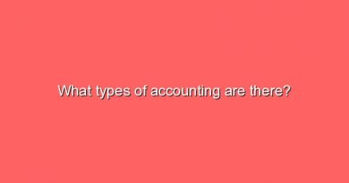 what types of accounting are there 6027