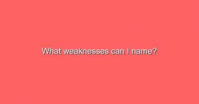 what weaknesses can i name 5497