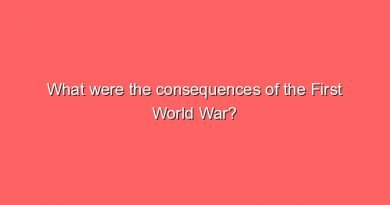 what were the consequences of the first world war 10775