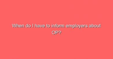 when do i have to inform employers about op 8286