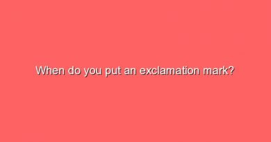 when do you put an exclamation mark 8854