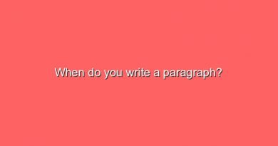 when do you write a paragraph 8605