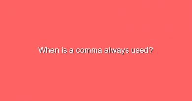 when is a comma always used 7072