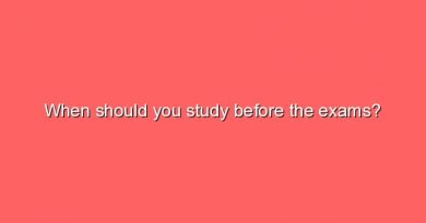 when should you study before the exams 9239