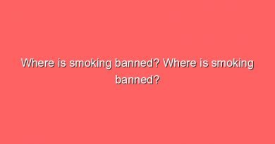 where is smoking banned where is smoking banned 11426