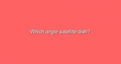 which angle satellite dish 7234