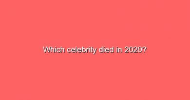 which celebrity died in 2020 8548