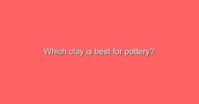 which clay is best for pottery 5609