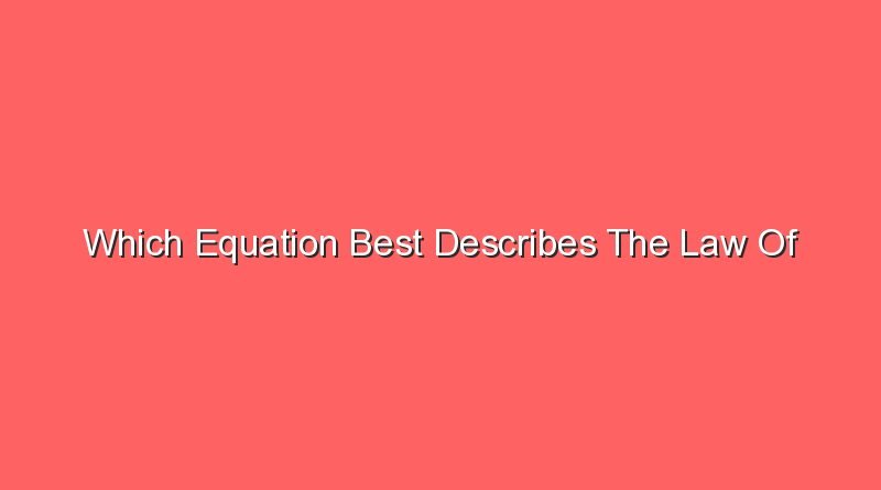 which equation best describes the law of conservation of momentum 12188