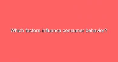 which factors influence consumer behavior 2 6595
