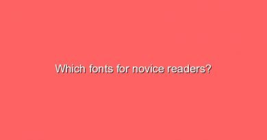 which fonts for novice readers 2 7188