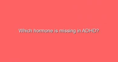 which hormone is missing in adhd 5146