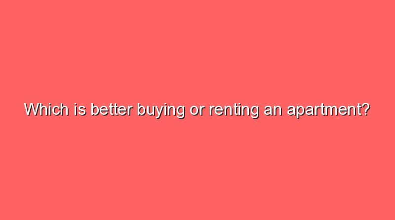 which is better buying or renting an apartment 10454