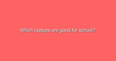 which laptops are good for school 7792
