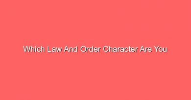 which law and order character are you 12779