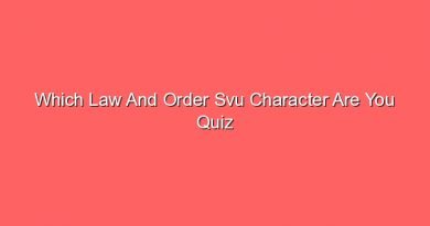 which law and order svu character are you quiz 12494