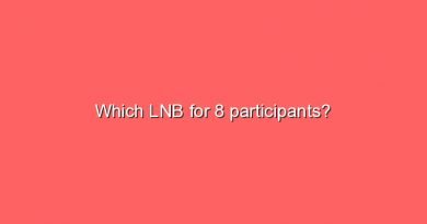 which lnb for 8 participants 9159