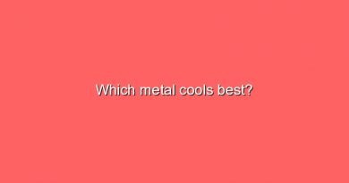 which metal cools best 9800