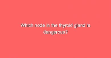 which node in the thyroid gland is dangerous 9043