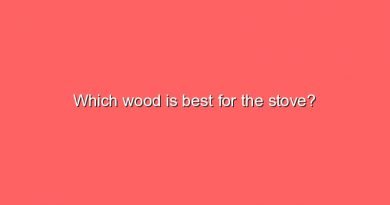 which wood is best for the stove 5947