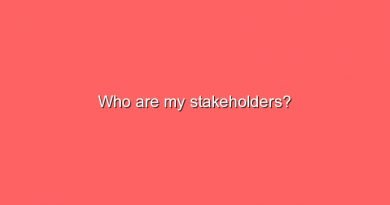 who are my stakeholders 5277