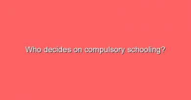 who decides on compulsory schooling 9391