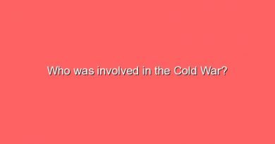 who was involved in the cold war 2 9594