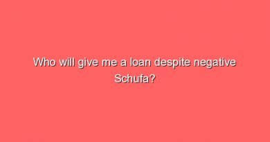who will give me a loan despite negative schufa 6344