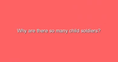 why are there so many child soldiers 8616