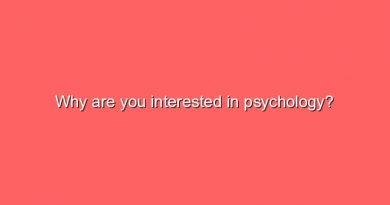 why are you interested in psychology 9627