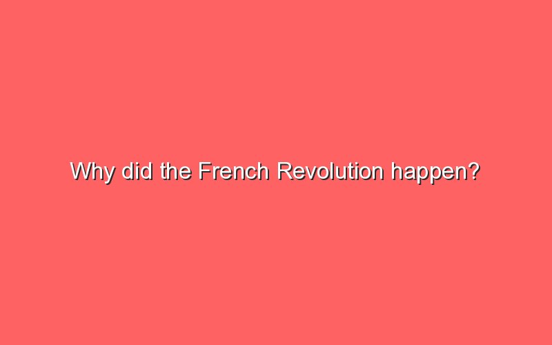 What Year Did The French Revolution Happen