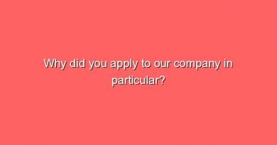 why did you apply to our company in particular 11629