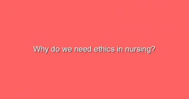 why do we need ethics in nursing 8984