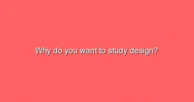 why do you want to study design 10552