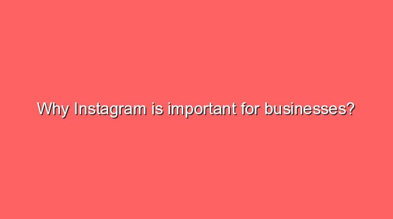 why instagram is important for businesses 8184