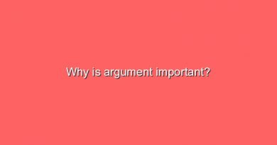 why is argument important 8498