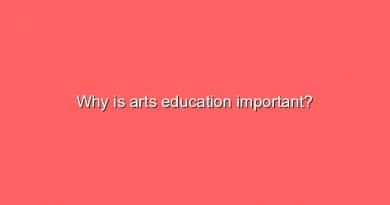 why is arts education important 10699